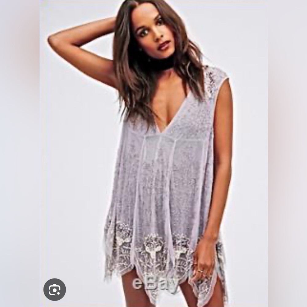 Deep Sleep Beaded Tunic Slip Free People